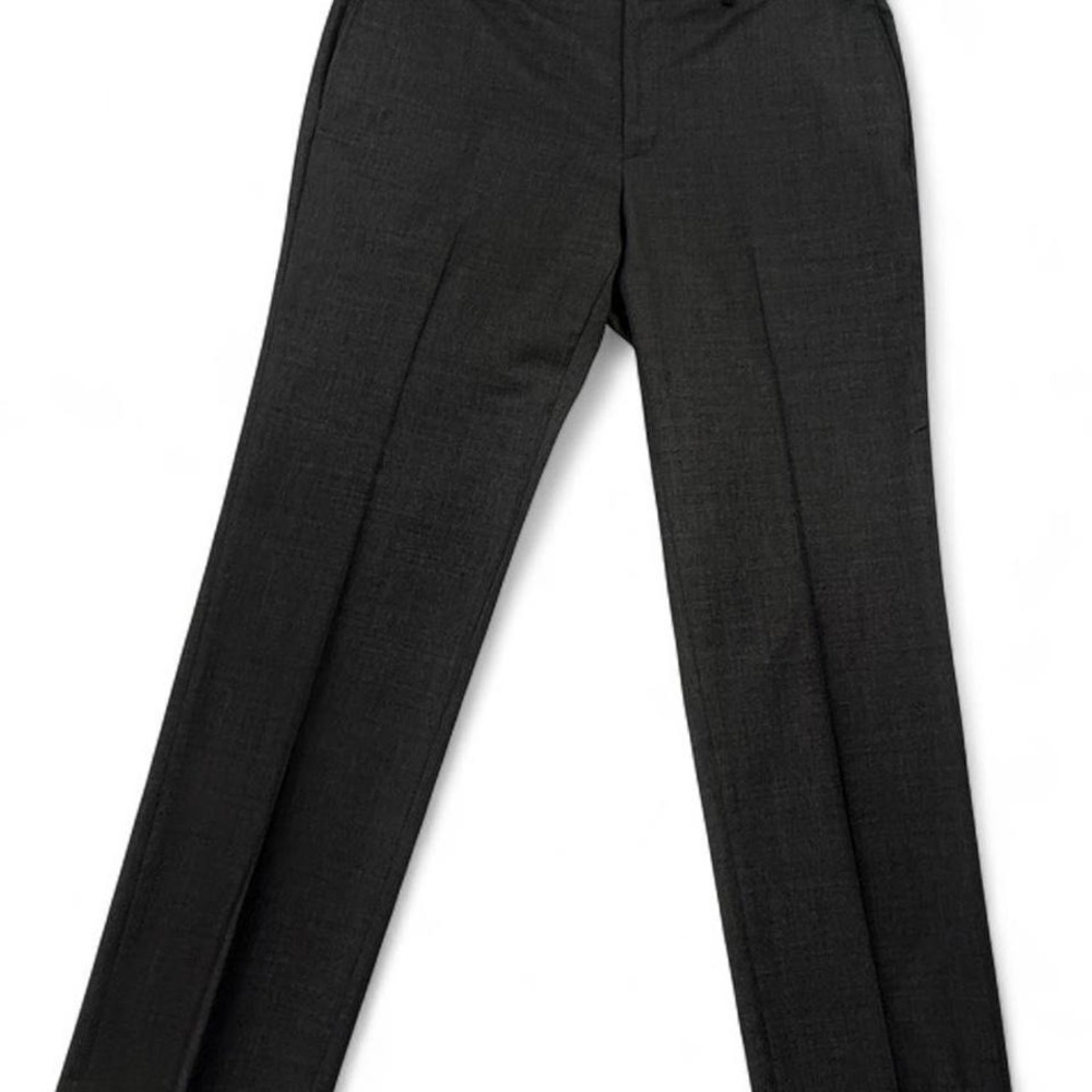 Lauren Ralph Lauren High Performance Wool Dress Pants Men's 35x30 Gray‎ Flat